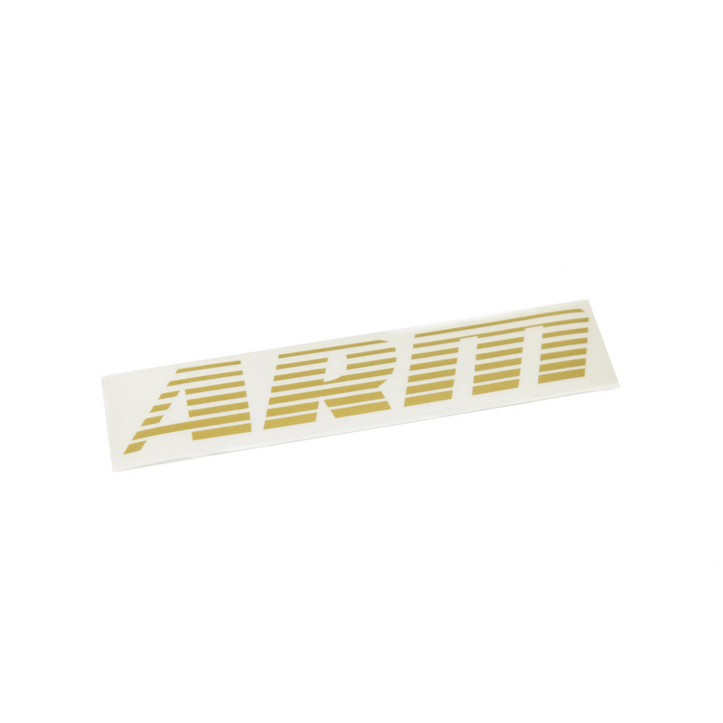 ARM Motorsports ARM Gold Transfer Sticker