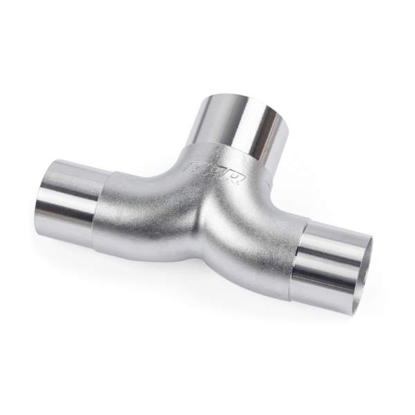 APR 3" (76mm) to 2.5" (63.5mm) Cast Stainless Steel Exhaust T Splitter