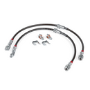 APR Braided Stainless Steel Front Brake Lines | MK5 GTI · Rabbit · Jetta · GLI · MK6 Golf · Jetta · GLI · MK2 Beetle · MK1 EOS · B7 Passat · 8P A3