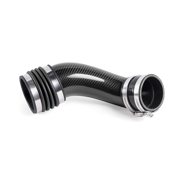 APR Carbon Fiber Turbo Inlet Pipe | MK7 Golf · Sportwagen · Alltrack · GTI · R · GLI · MK2 Tiguan · 8V A3 · S3 · MK3 TT · TTS · F3 Q3 | 1.8L Turbo I4 · 2.0L Turbo I4