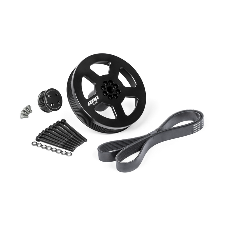 APR Supercharger Drive & Crank Pulley Kit | B8 S4 · S5 · Q5 · SQ5 · C7 A6 · A7 · D4 A8 · 4L Q7 | 3.0L SC V6