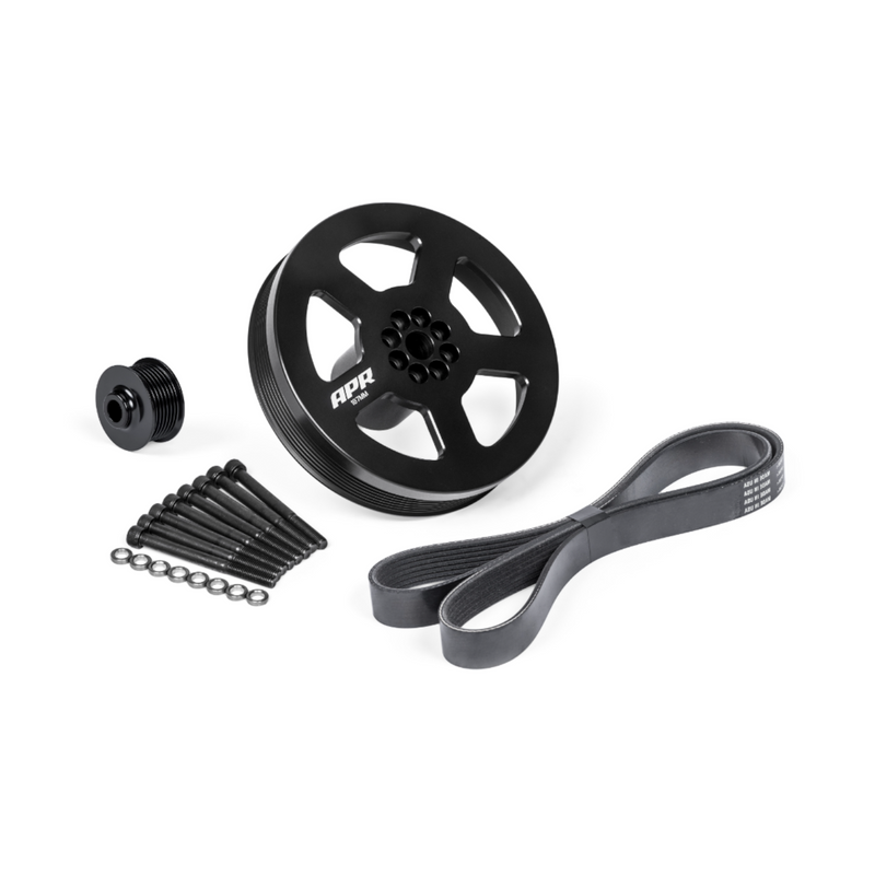 APR Supercharger Drive & Crank Pulley Kit | B8 S4 · S5 · Q5 · SQ5 · C7 A6 · A7 · D4 A8 · 4L Q7 | 3.0L SC V6