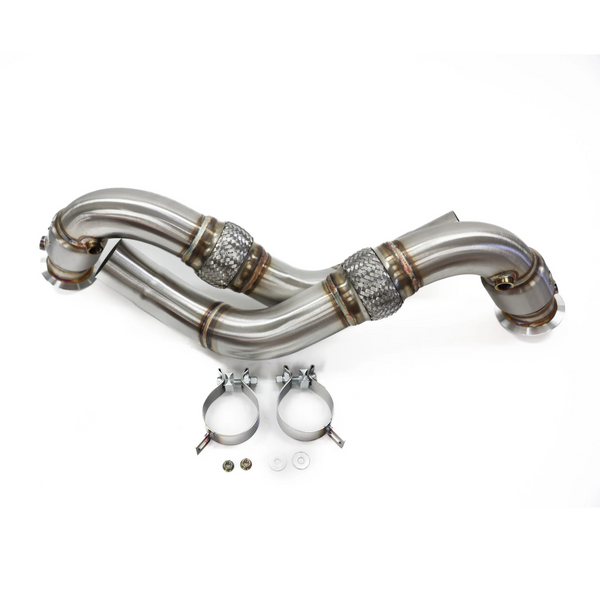 ARM Motorsports 3" Catted Downpipes | F07 · F10 550i · F06 · F12 · F13 650i · Alpina B6 · F01 · F02 750i 750Li Alpina B7 · G11 750i · G30 M550i · G14 · G15 · G16 M850i · G05 X5 M50i · G06 X6 M50i · G07 X7 M50i