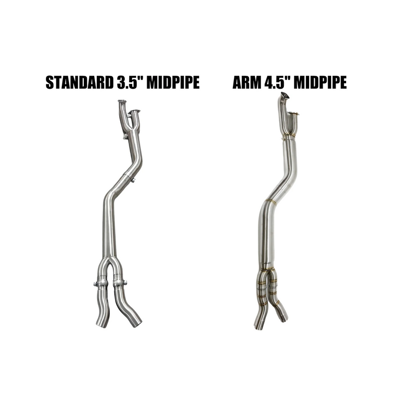 ARM Motorsports 4.5" Midpipe | G80 M3 · M3 Competition · G82 · G83 M4 · M4 Competition | 3.0L Turbo I6 [S58]