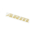 ARM Motorsports ARM Gold Transfer Sticker