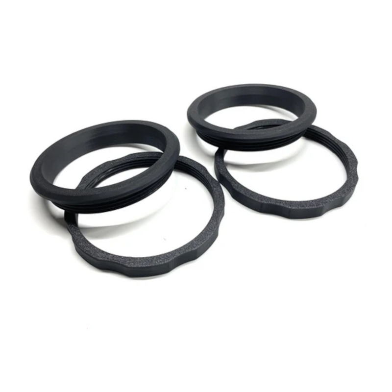 CJM Industries Bulkhead Rain Tray Coilover Adjustment Access Rings | MK7 Golf · Sportwagen · Alltrack · GTI · R