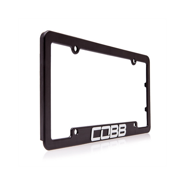 COBB Black License Plate Frame