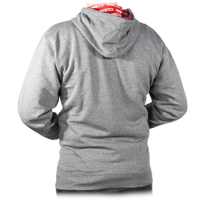 COBB Grey Zip Hoodie