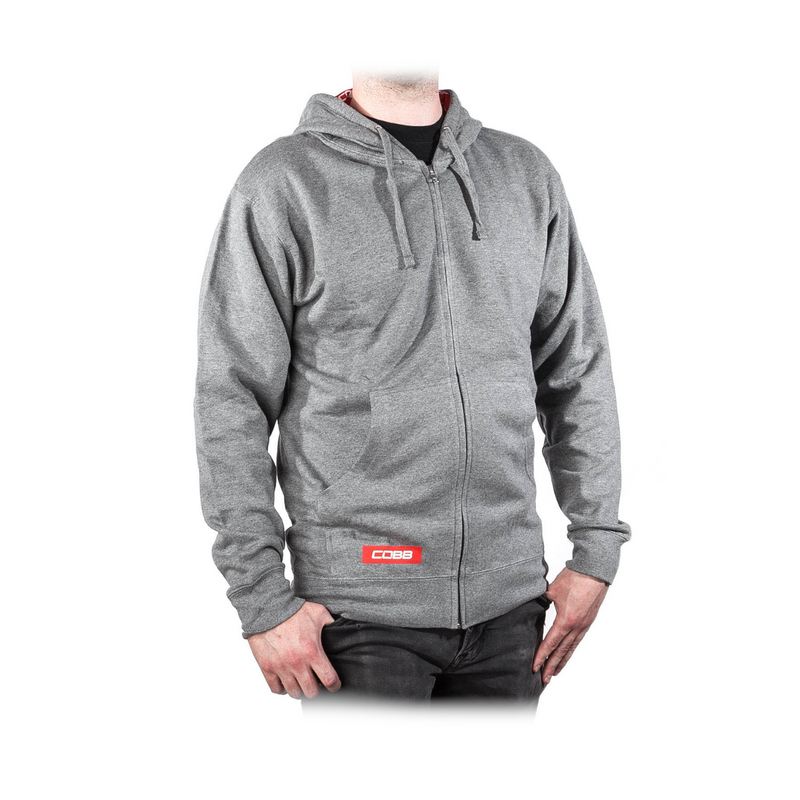 COBB Grey Zip Hoodie