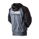 COBB Tuning Logo Grey/Black Full-Zip Hoodie