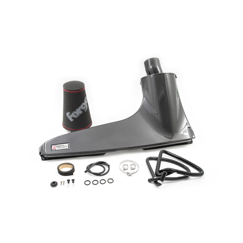 Forge Motorsport Carbon Fiber Induction Intake Kit | MK7 Golf · Sportwagen · Alltrack · GTI · R · GLI · MK2 Tiguan · 8V A3 · S3 · MK3 TT · TTS | 1.8L Turbo I4 · 2.0L Turbo I4