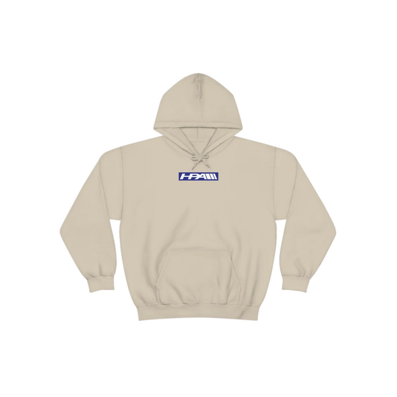 HPA Blue Box Logo Unisex Hooded Sweatshirt