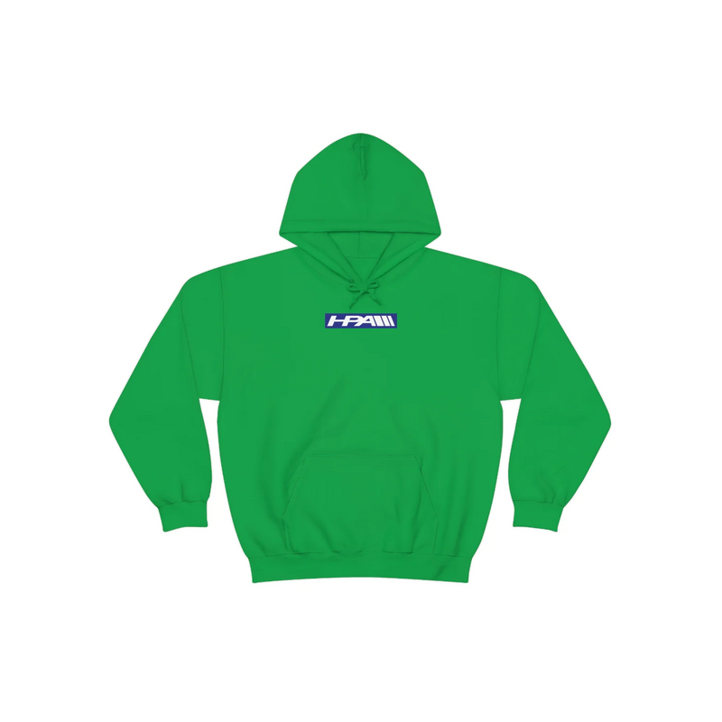 HPA Blue Box Logo Unisex Hooded Sweatshirt