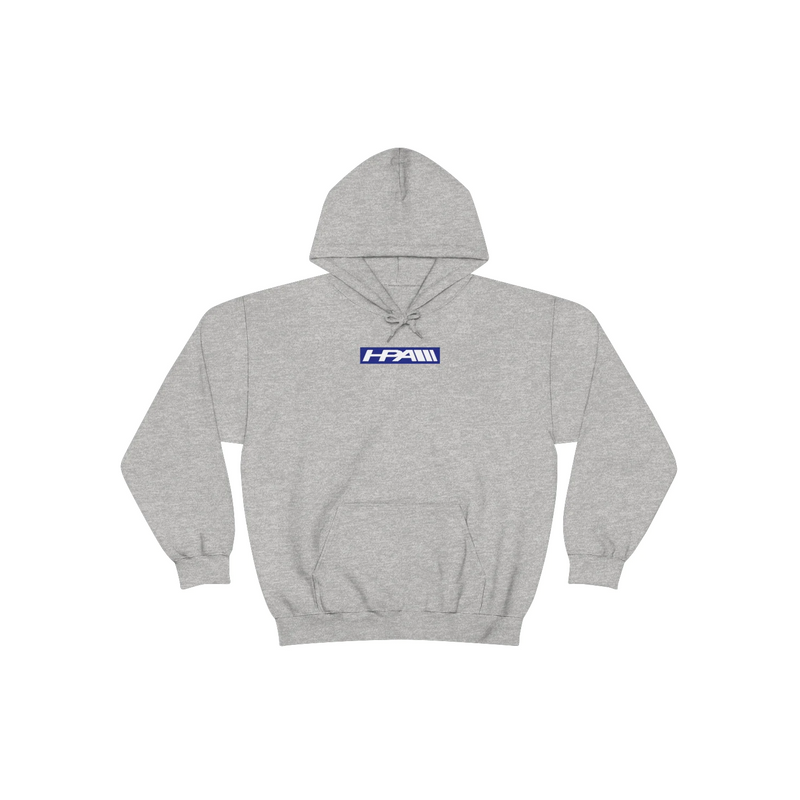 HPA Blue Box Logo Unisex Hooded Sweatshirt