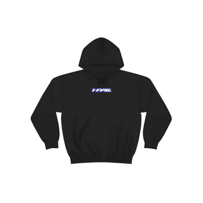 HPA Blue Box Logo Unisex Hooded Sweatshirt