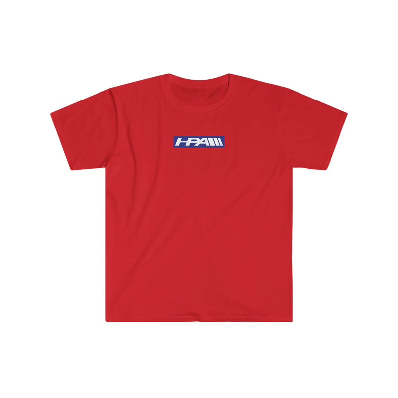 HPA Blue Box Logo Unisex Softstyle T-Shirt