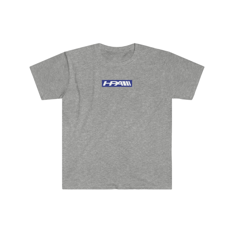 HPA Blue Box Logo Unisex Softstyle T-Shirt