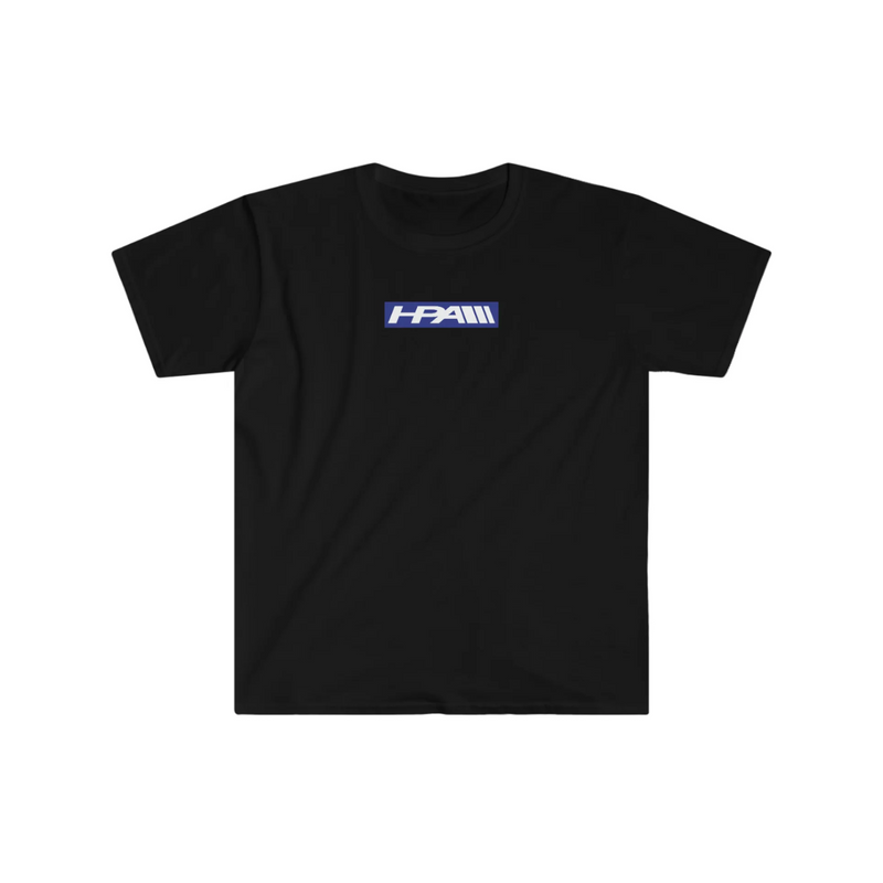 HPA Blue Box Logo Unisex Softstyle T-Shirt