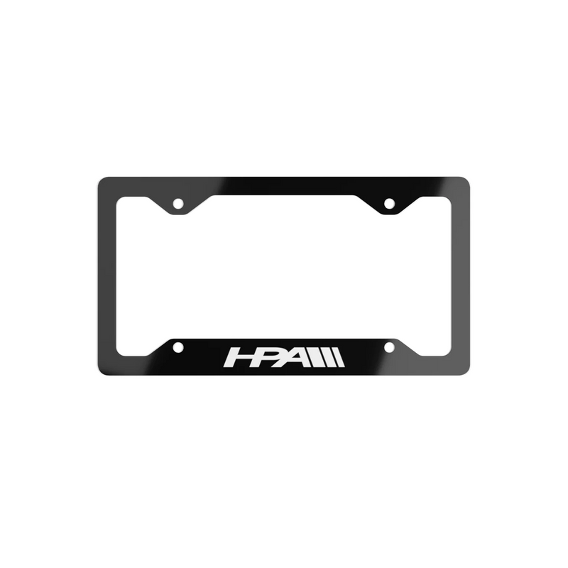 HPA Deluxe Metal License Plate Frame