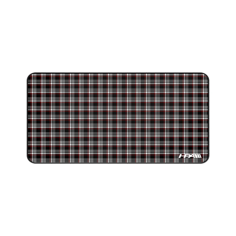 HPA GTI Plaid Red Desk Mat