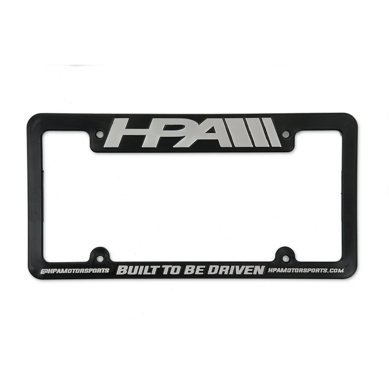 HPA Motorsports License Plate Frame