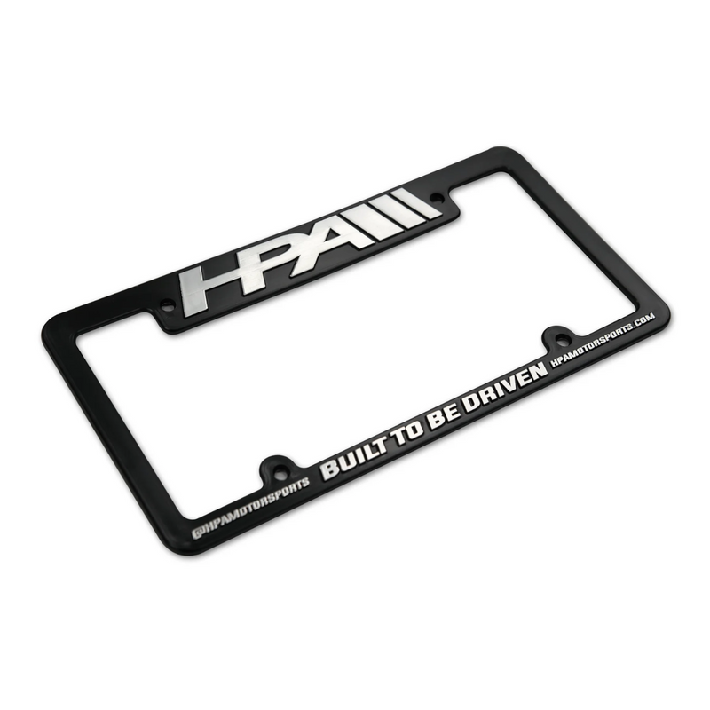 HPA Motorsports License Plate Frame