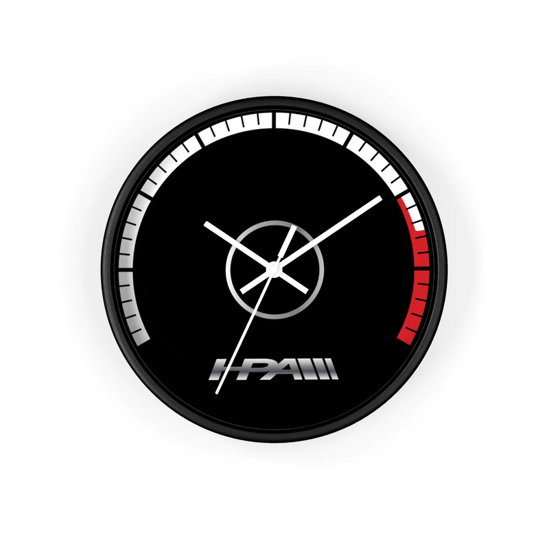 HPA RPM Wall Clock