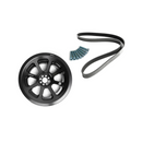 Integrated Engineering 207mm Supercharger Crank Pulley & Damper Upgrade Kit | B8 S4 · S5 · Q5 · SQ5 · C7 A6 · A7 | 3.0L SC V6