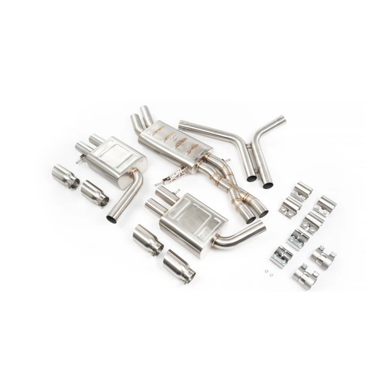 Integrated Engineering Catback Exhaust System | B8 S4 | 3.0L SC V6