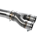 Integrated Engineering RS3 Exhaust System to Stock Downpipe Y-Pipe Adapter | 8V RS3
