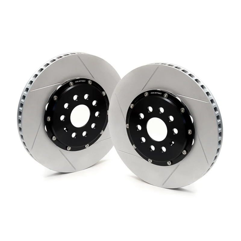 NEUSPEED 2-Piece Front Brake Rotors 345mm | MK5 R32 · MK6 R · B6 Passat · MK1 CC · 8P A3 · MK2 TTS