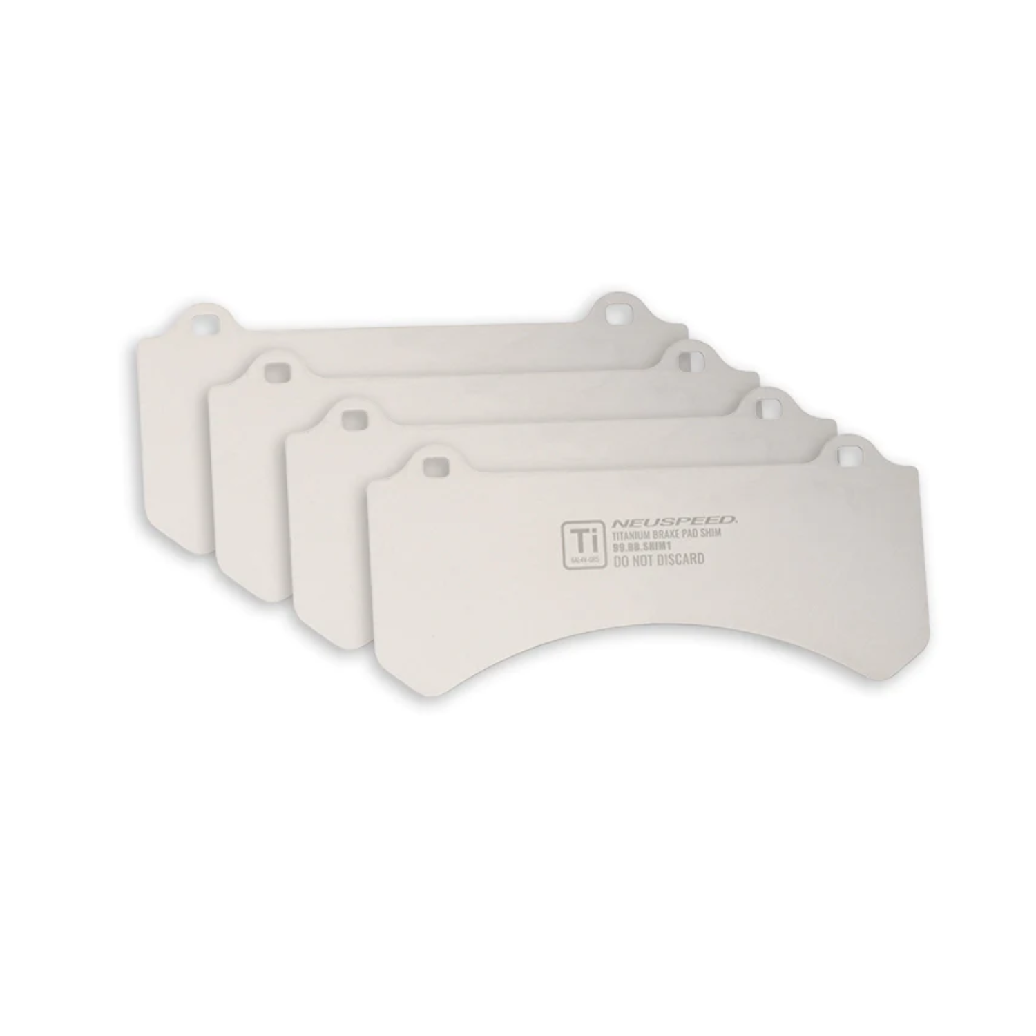 NEUSPEED 6-Piston Big Brake Kit Titanium Brake Pad Shim Kit | VW · Aud ...