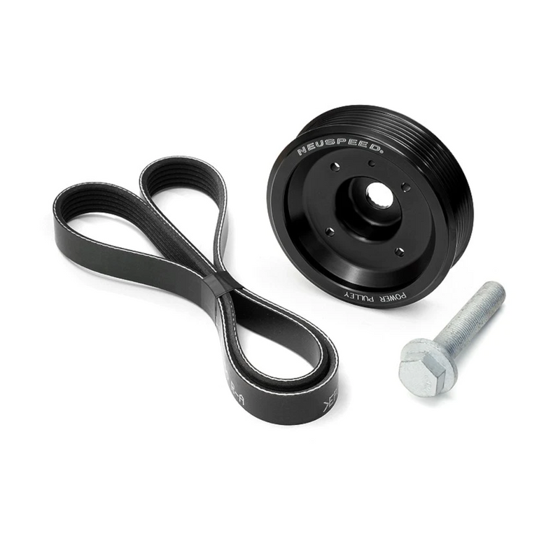 NEUSPEED Power Pulley Kit | MK5 · MK6 · B6 Passat · MK1 CC · MK1 Tiguan · MK2 Beetle · MK1 EOS · 8P A3 · MK2 TT · 8U Q3 | 2.0L Turbo I4 [TSI]