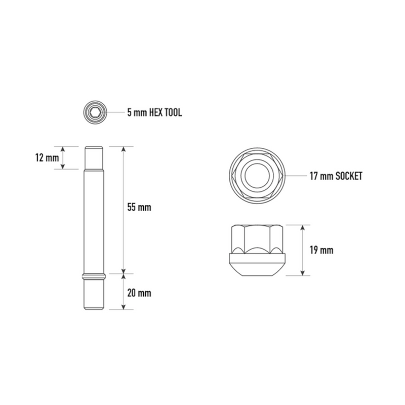 NEUSPEED Wheel & Stud Conversion Kit | VW · Audi · BMW