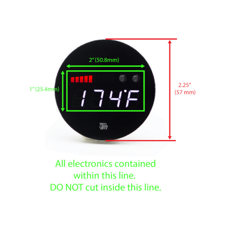 P3 Gauges Universal DIY V3 OBD2 Gauge