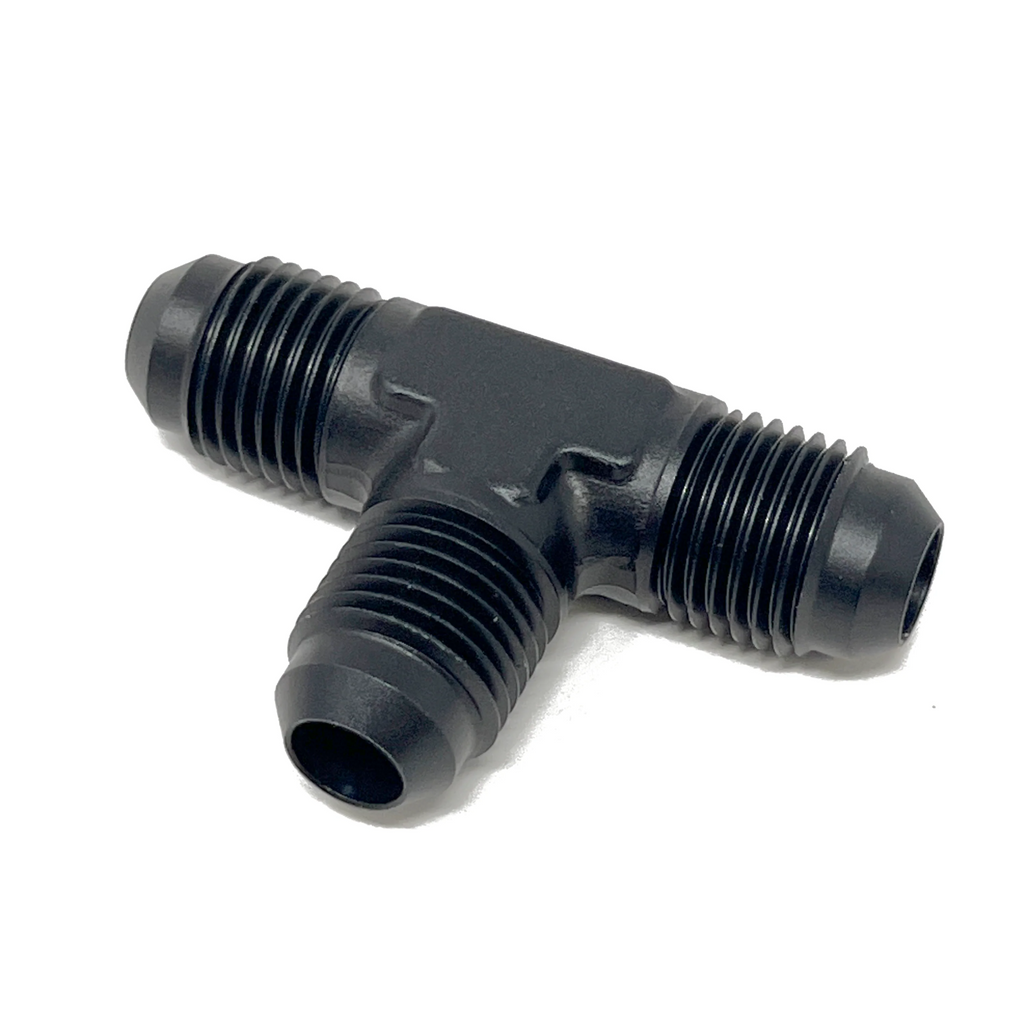 Precision Raceworksfuel Line Precision Raceworks 3-Side 6AN Male Flare Tee Fuel Line Fitting | F10 ...