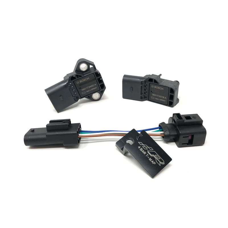 Precision Raceworks 4 Bar MAP Sensor Kit | VW · Audi | 1.8L Turbo I4 [GEN 3] · 2.0L Turbo I4 [GEN 3]