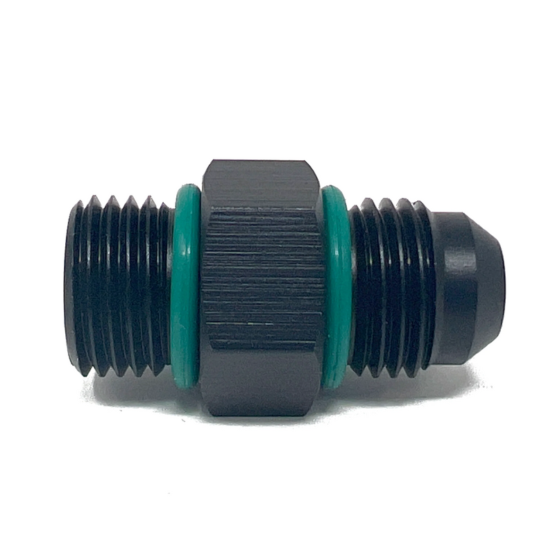 Precision Raceworksfuel Line Precision Raceworks 6AN Male ORB to 6AN Male Flare ORB Fuel Line Fitti ...