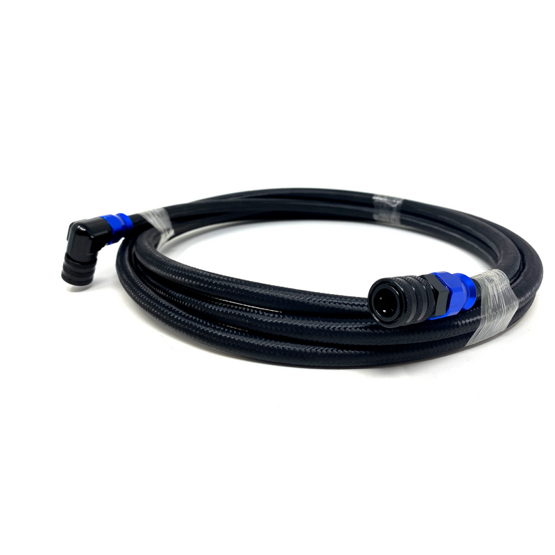 Precision Raceworks OEM Filter 6AN Fuel Line & Flex Fuel Sensor Connection | F22 · F23 M240i · F30 · F34 340i · F32 · F33 · F36 440i