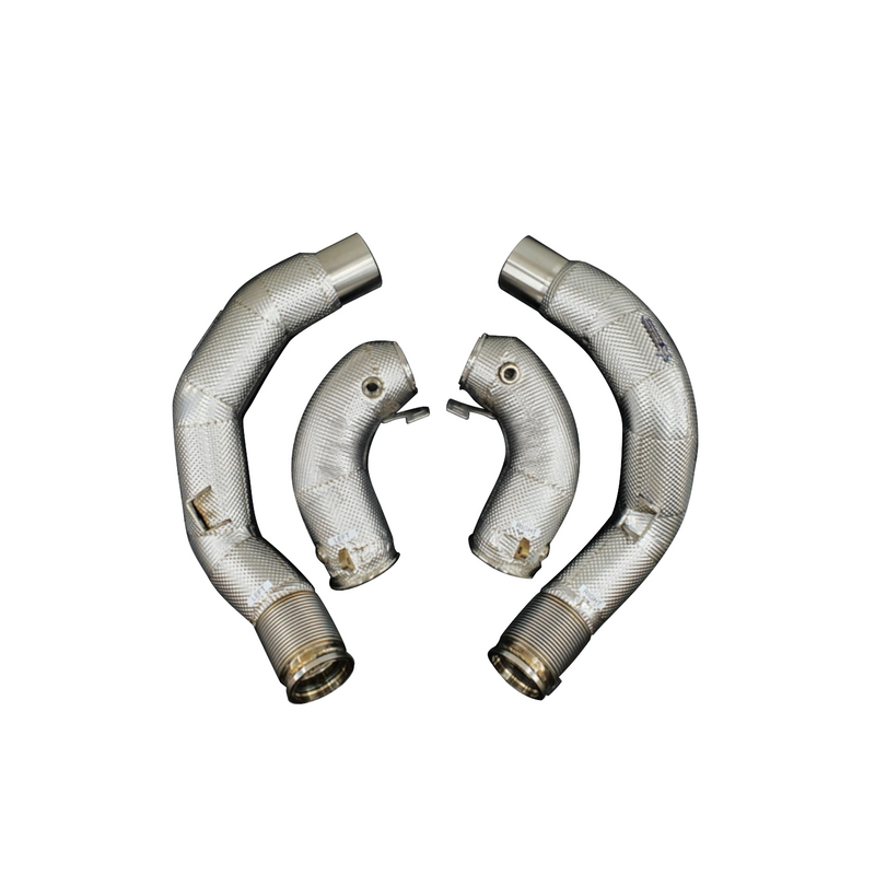 RedStar Exhaust Complete Downpipe System | F91 · F92 · F93 M8 · M8 Competition | 4.4L Turbo V8 [S63]