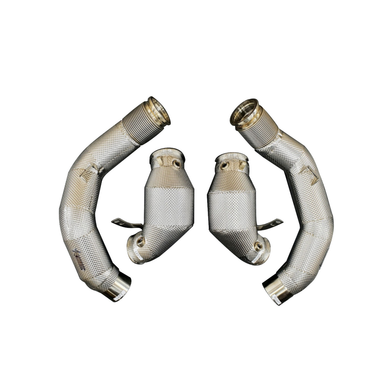 RedStar Exhaust Complete Downpipe System | F91 · F92 · F93 M8 · M8 Competition | 4.4L Turbo V8 [S63]