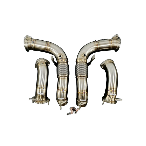 RedStar Exhaust Complete Downpipe System | F95 X5 M Competition · F96 X6 M Competition | 4.4L Turbo V8 [S68]