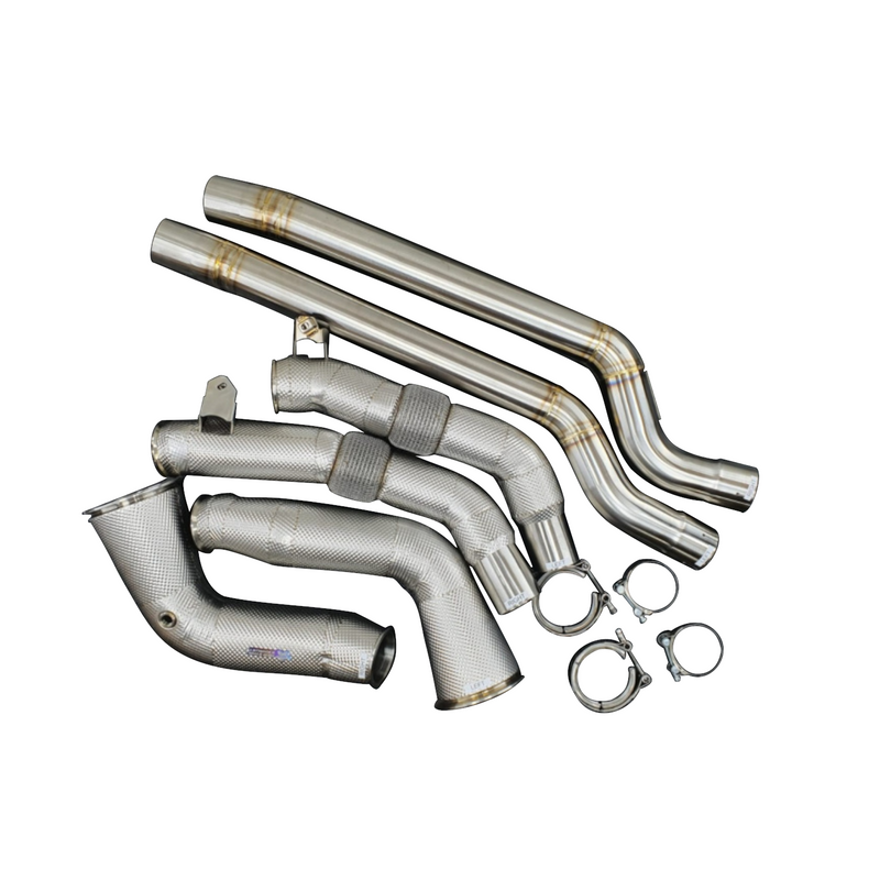 RedStar Exhaust Downpipe & Resonator Delete System C8 RS6 · RS7 RS