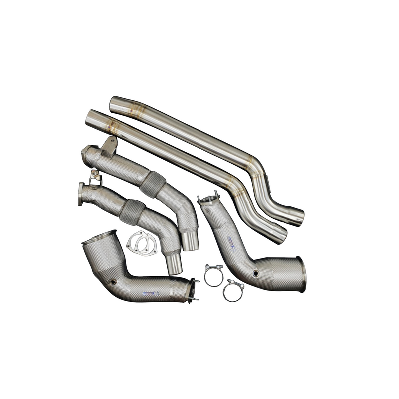 RedStar Exhaust Downpipe & Resonator Delete System C8 RS6 · RS7 RS