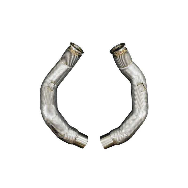 RedStar Exhaust Secondary Downpipes | F91 · F92 · F93 M8 · M8 Competition | 4.4L Turbo V8 [S63]