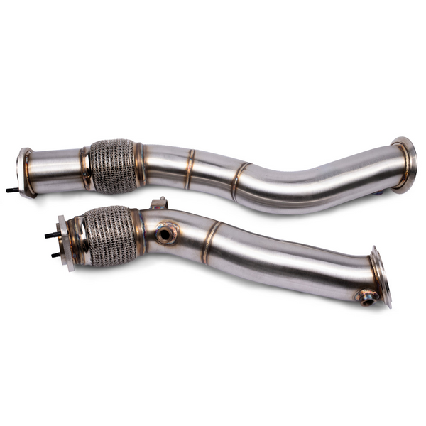 VRSF 3.5" Cast Stainless Steel Downpipes | F97 X3 M · F98 X4 M