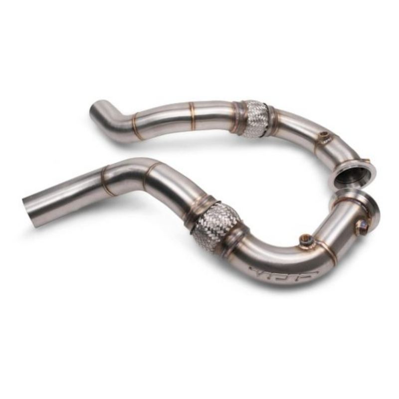 VRSF 3.5" Cast Stainless Steel Racing Downpipes | E70 X5 M · F85 X5 M · E71 X6 M · F86 X6 M