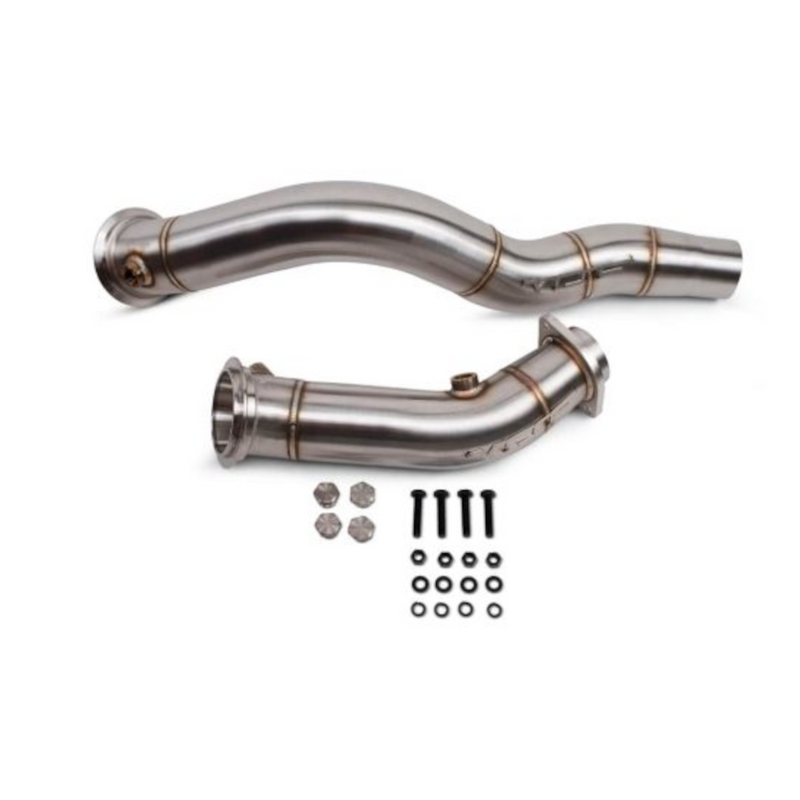 VRSF 3.5" Cast Stainless Steel Racing Downpipes | F87 M2 Competition · F80 M3 · F82 · F83 M4