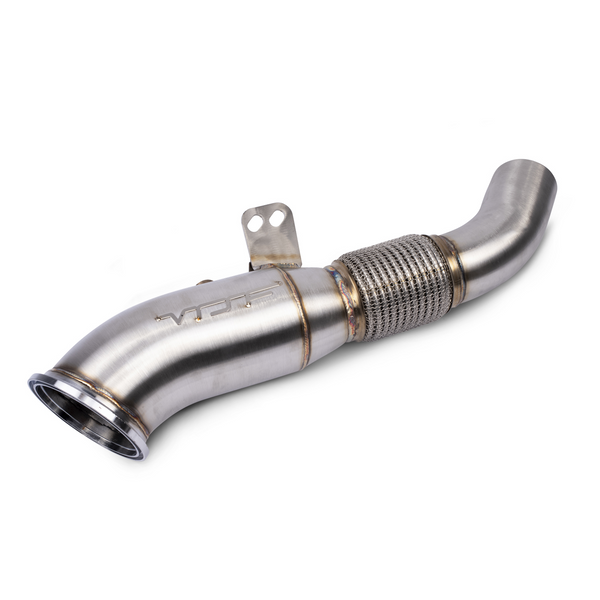 VRSF 4.5" Cast Stainless Steel Downpipe | G42 M240i · G20 M340i · G22 · G23 · G26 M440i · G05 X5 40i · G06 X6 40i · G07 X7 40i · G29 Z4 M40i