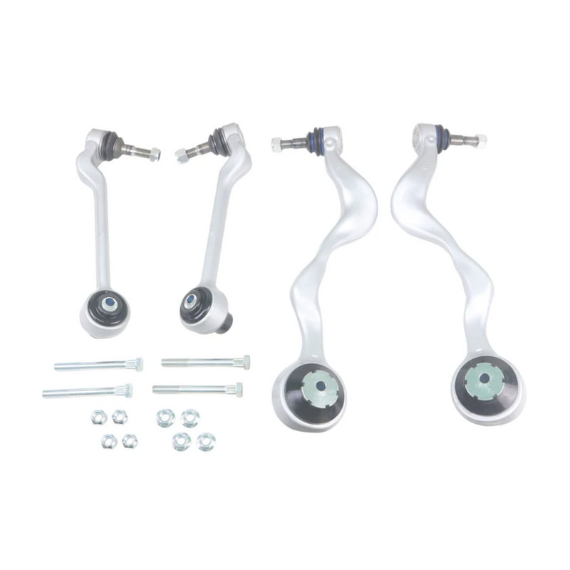 Whiteline Front Suspension Alloy Wishbone Control & Radius Arm Kit | E46 325i · 330i · E82 · E88 128i · 135i · 1M · E90 · E91 · E92 · E93 325i · 328i · 330i · 335i · 335d